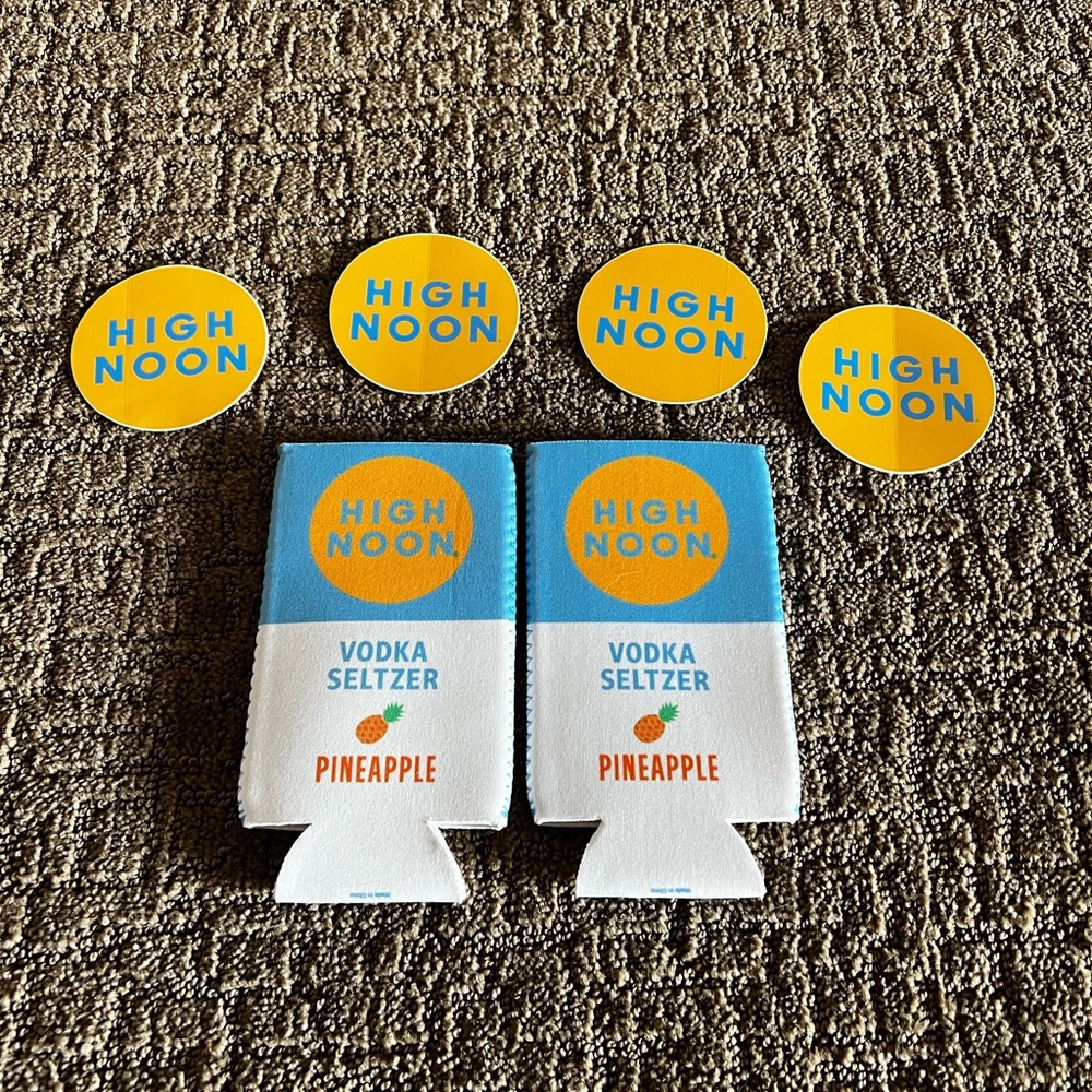 High Noon Can Coozies & Stickers